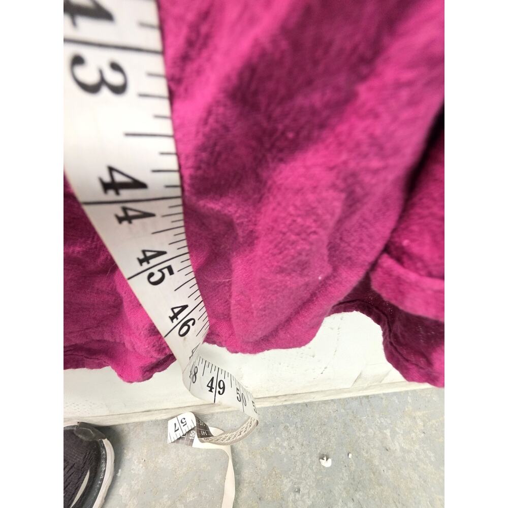 reserved Solei Womens Med/Large Mexico Embroidered Hot Pink Shift Dress - Picture 10 of 10